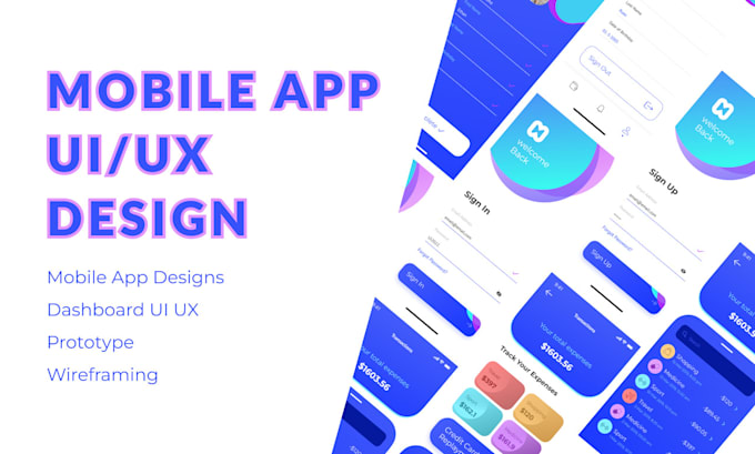 Design the ui ux of your mobile app ios and android by Anabelle_k | Fiverr