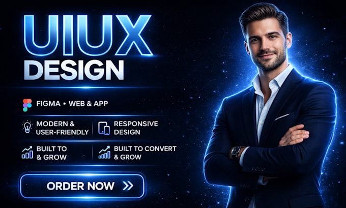 do ui ux design for mobile app web app and websites in figma
