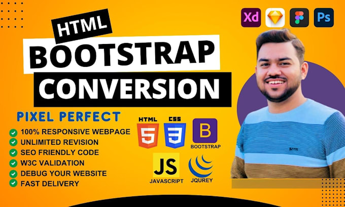 convert figma to HTML,PSD to HTML, xd to HTML,figma to next js
