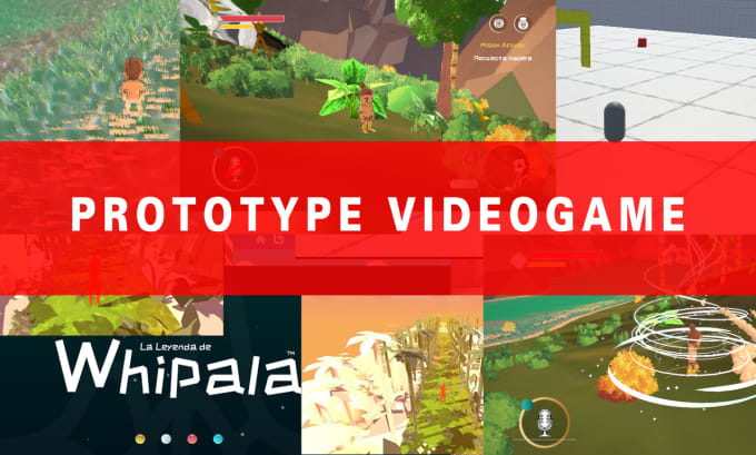 Video game prototype 3d unity engine by Devcrxs | Fiverr