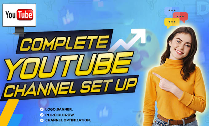 setup, manage brand youtube channel, and fix SEO