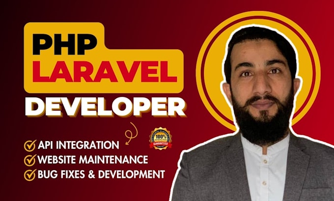 fix, install, or develop your PHP laravel web application