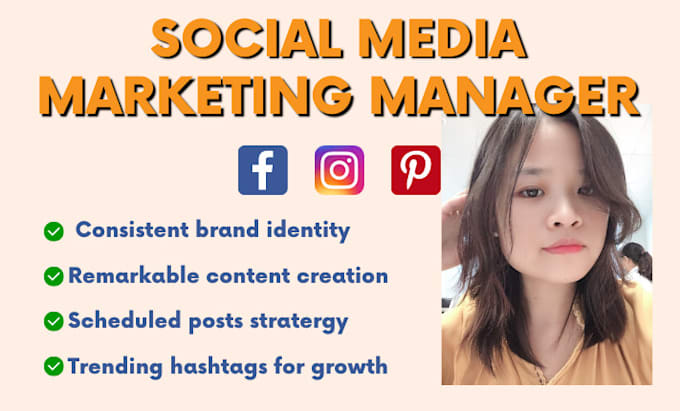 be your social media manager and markable content creator