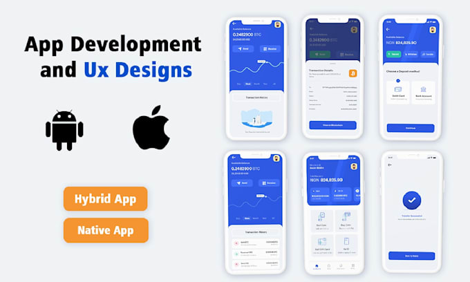 Provide you a ios and android mobile app using flutter by Bammyc2k | Fiverr