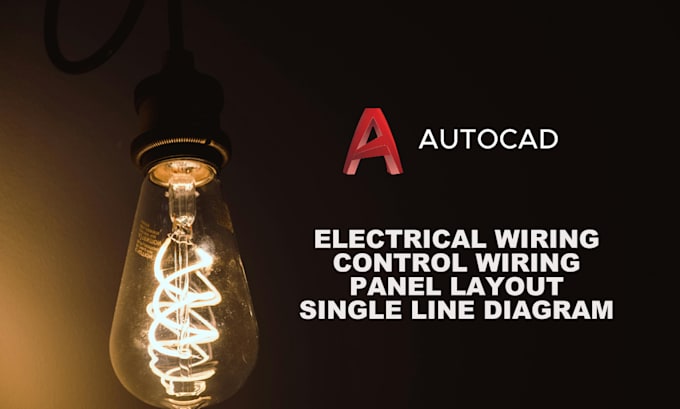 draw autocad electrical drawing, wiring diagram, control schematic