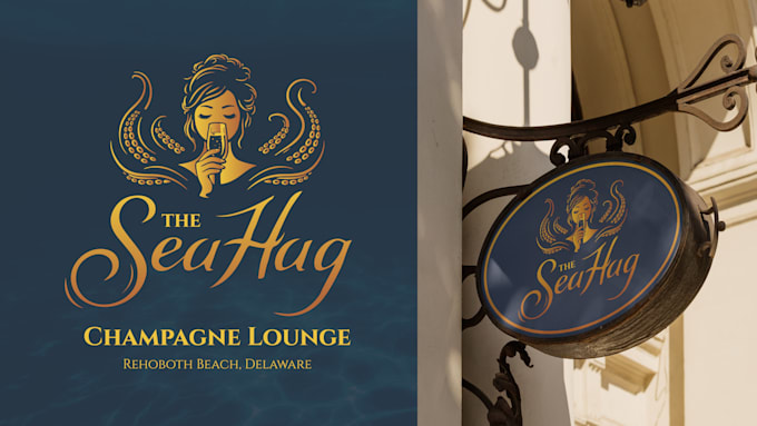 design a premium vintage logo, retro badge, and brand identity