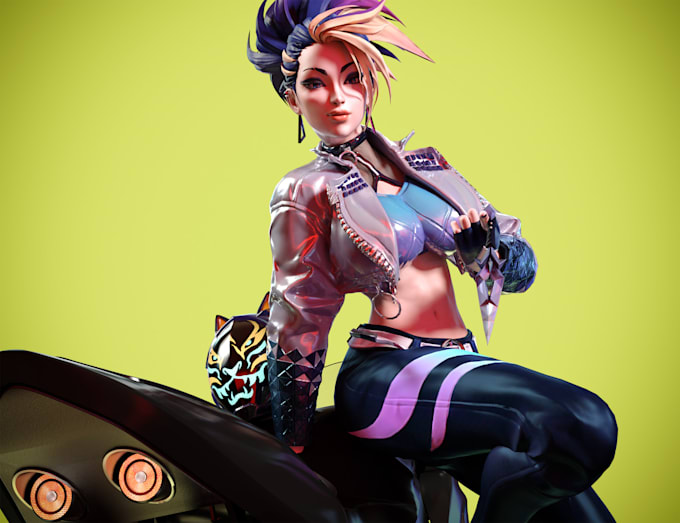 create your league of legends 3d character