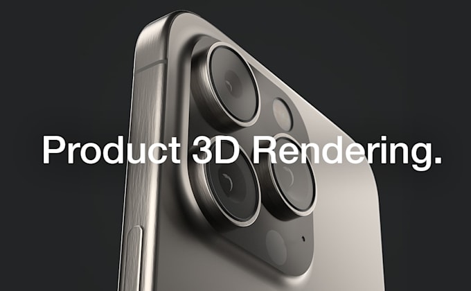 do product 3d modeling, rendering and animation in blender