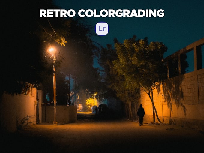 give your photos an aesthetic retro cinematic look