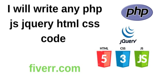 Write any php,js,jquery html,css code by Itishreesoni147 | Fiverr