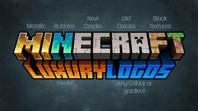 design your custom minecraft logo