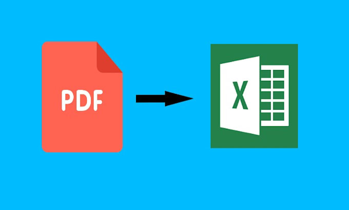 Converting pdf to excel by dhamanisaranya fiverr