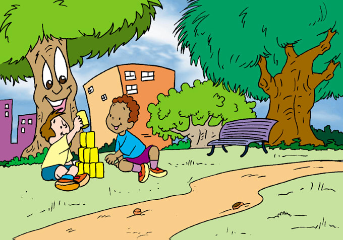 illustrations and drawings for children