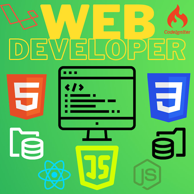 Make a website as full stack, either native or with framework by ...