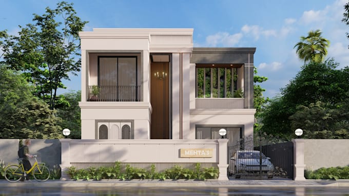 do architecture modeling and rendering