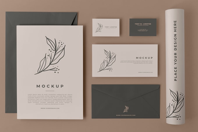 Design professional business card letterhead and envelope by ...