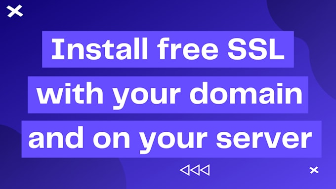 install a free SSL certificate, fix https errors and servers