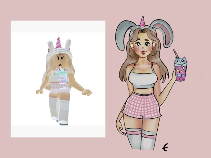 draw your roblox character