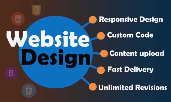 Design responsive website with html css by Kdhsuzan | Fiverr