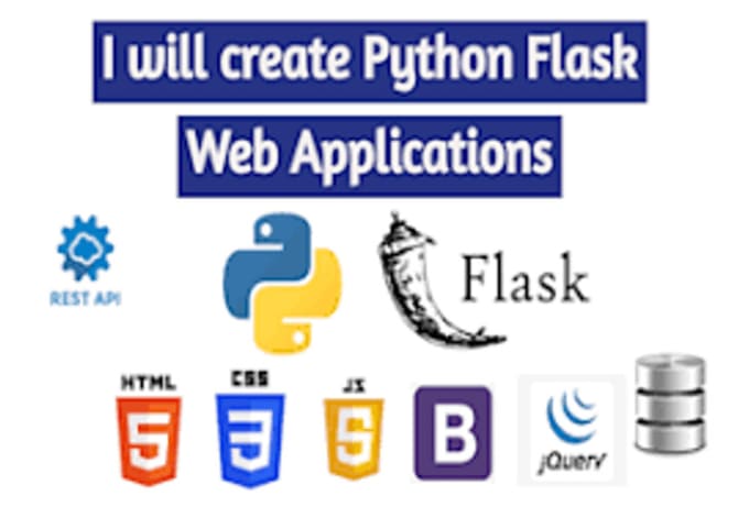 Be your flask python website developer by Tatva_joshi | Fiverr