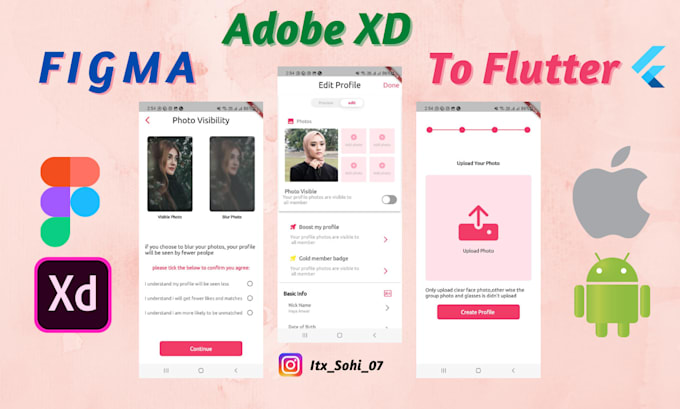 convert figma designs to responsive flutter UI