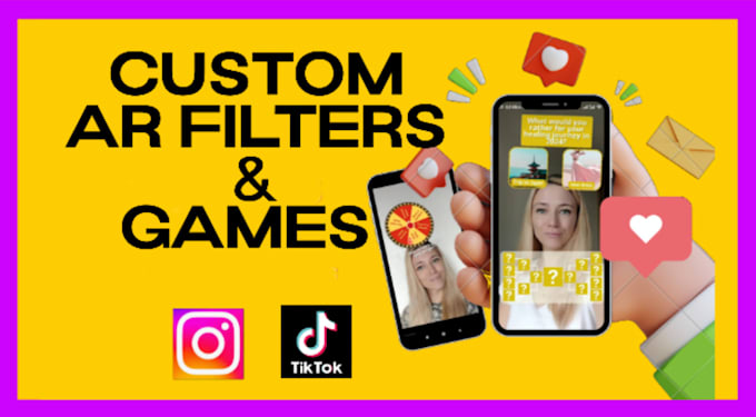 create ar filter or game for tik tok