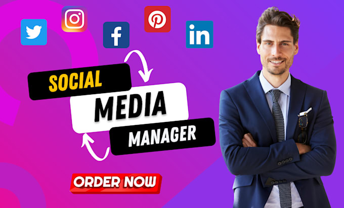 be your social media marketing manager and content creator