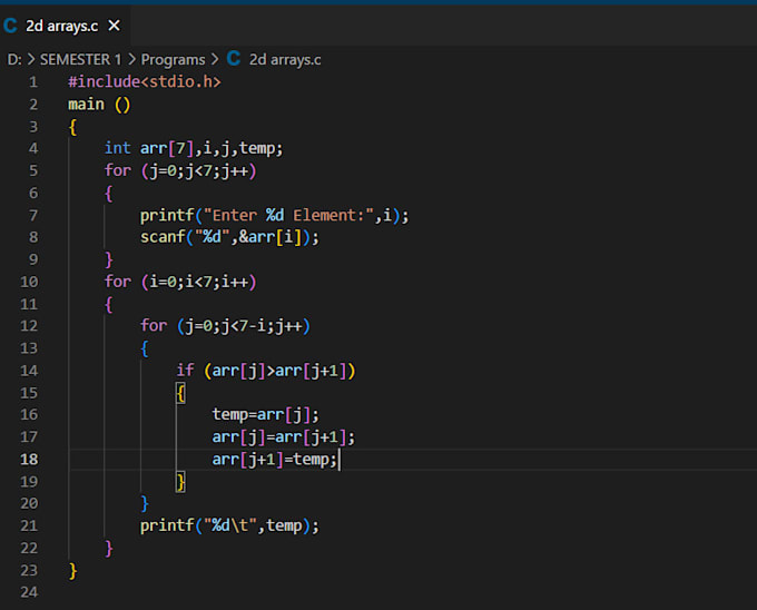 Make c and cpp based small projects and assignments by Alishah005 | Fiverr