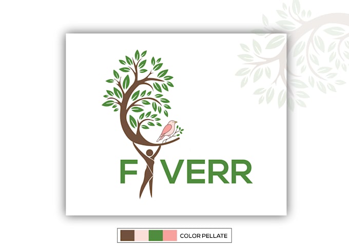 design custom minimalist logo with copyrights