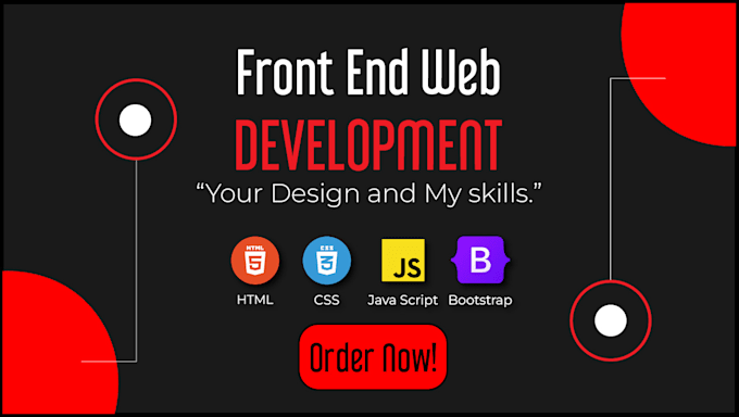 do front end web development