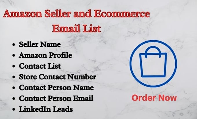 generate verified amazon seller and ecommerce brand email leads