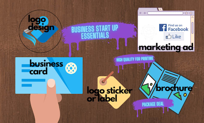create a business package of graphics