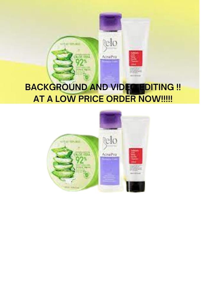 Removing of backgrounds on any pictures by Rhyshakayem Fiverr