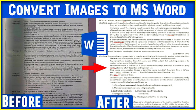 write text from images
