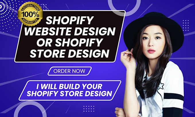 setup profitable shopify website design or shopify store design