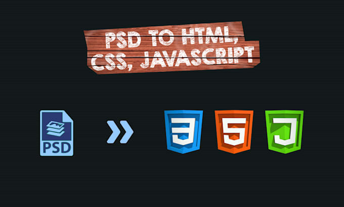 Convert your psd to html, css, javascript codes by Edwroople | Fiverr