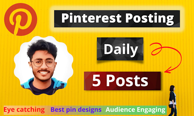 design your pinterest posts on daily basis