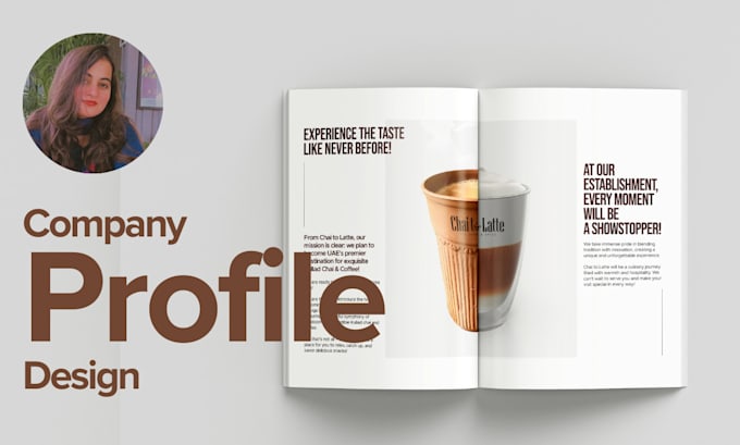 design company profile, annual report, business proposal etc