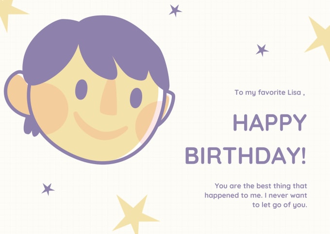 Design birthday, thank you, invitation cards with canva by ...