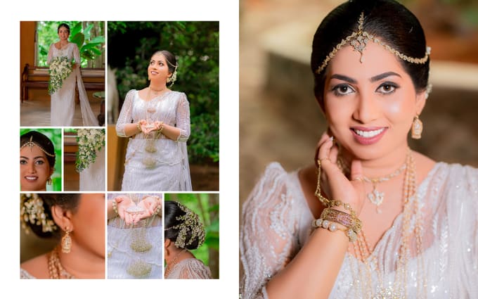 Kandyan store brides hairstyles