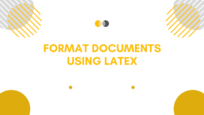 Cls Format Format all types of documents using latex by Adnan_uzair | Fiverr