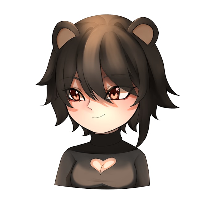 draw a chibi or anime pngtuber