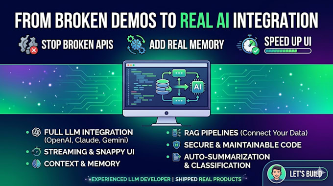 integrate ai into your saas app using openai, anthropic, or gemini apis
