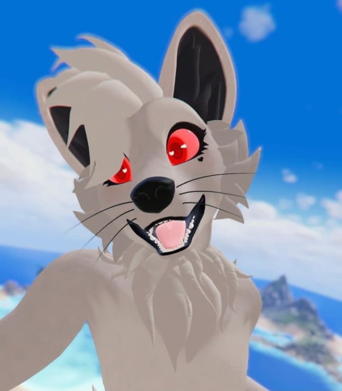 Create furry avatar, 3d model, vrchat avatar, vtuber, 3d furry for