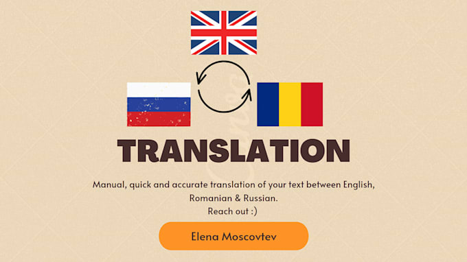 translate between english, romanian and russian