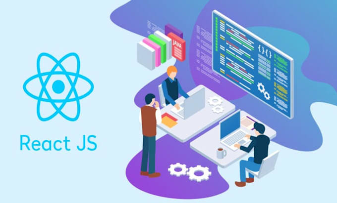 create react web app, responsive react landing page, react website,