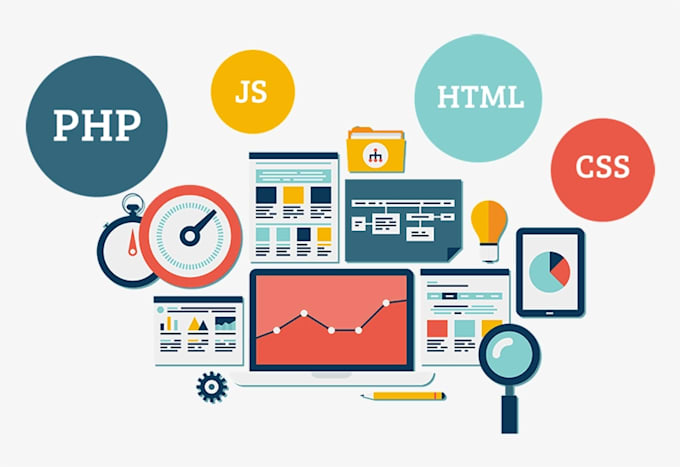 maintain, develop and design PHP website and web application