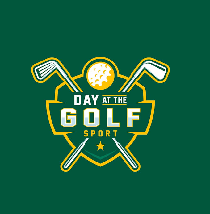 create your creative concept golf club logo