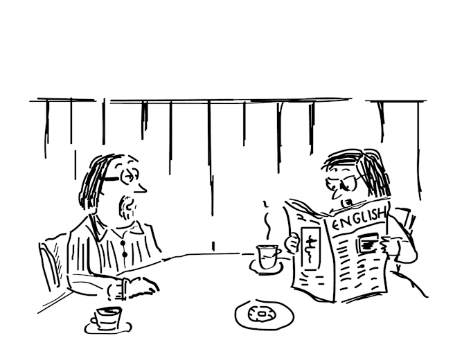 draw cartoon, comics, farside or new york style cartoons