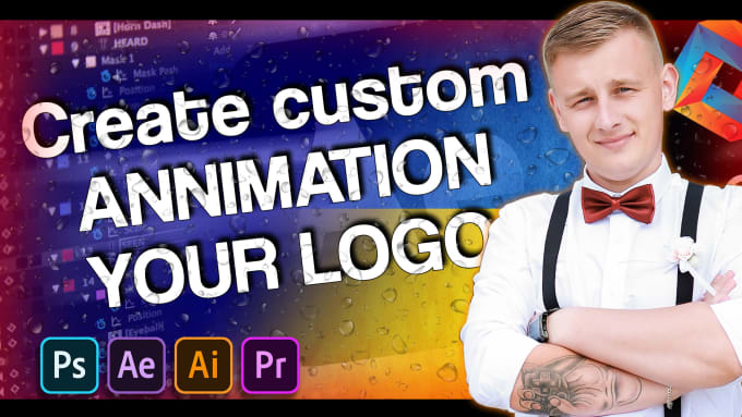 create a custome animation your logo